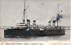 CPA Bateau Brest Le Guichen Croiseur d'application