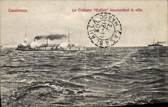 CPA Bateau Gaulois Cuirasse d'escadre 