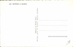 Postal Patrice y Mario