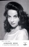 Postal Jacqueline Boyer Eurovision 1960