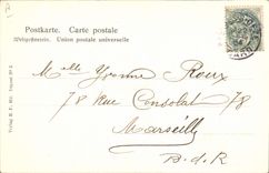 CPA Folklore Alsace Costumes alsaciens