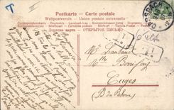 CPA Folklore Alsace Femme