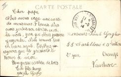 Vintage Postcard Alsace Folklore the Triple Alliance Finally