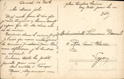 CPA Folklore Alsace Lothringer Trachten