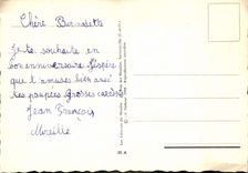 Postal Fantasia Ilustrador la buena esquina Pesca Pecador