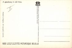 Vintage Postcard Imagination Illustrator A speakeasy in old time