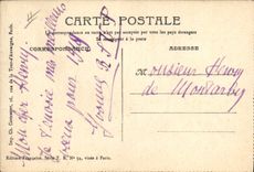 Postal Fantasia Ilustrador Niños el trabajo