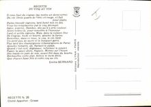 Postal el pollo al vino