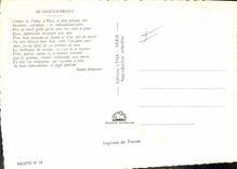 Postal Ingreso del Chateaubriand