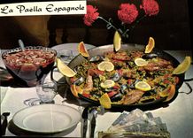 CPM La paella Espagnole