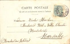 Vintage Postcard Fantaisie Good Child celebrates