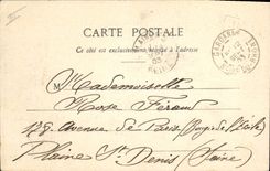 Vintage Postcard Imagination Woman the barometer of the household