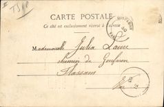 Vintage Postcard Imagination Woman Big competition gold vase 500,000 francs of price