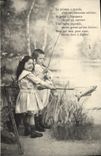 CPA Peche Pecheur Enfants 