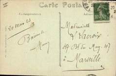 Vintage Postcard Gurgles Cathedral of Mills Figures bourbonnaises