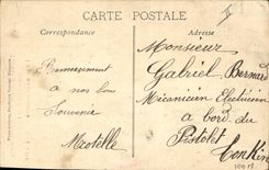 CPA Toulon Explosion du Iena 