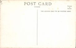 Vintage Postcard Funeral Funeral of King Edward VII Lying one stat At Westminster Hall