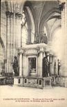 Vintage Postcard Abbey of Saint Denis Tomb of Henri II and Catherine de Medicis
