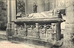 CPA St Bertrand de Comminges Tombeau de Hugues de Castellionne 