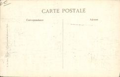 Vintage Postcard national Funeral of the victims zeppelins on Paris