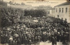 Vintage Postcard Funeral Luneville Funeral of the victims of September 1st, 1915