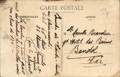 CPA Funerailles Luneville Obseques des victimes du 1er septembre 1915 