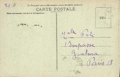 Vintage Postcard Dreux Vault Saint Louis Tomb of the Duke of Alencon