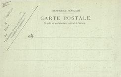 Vintage Postcard Health Militaria Cambric the military hospital and the door of Saddles