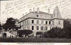 CPA Sante Militaria Ambulance du chateau de Maxeville 