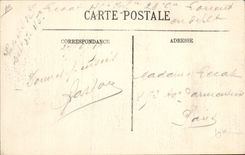 Vintage Postcard Health Militaria Valence Great seminar Deposit of the Convalescents