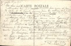 Vintage Postcard Health Militaria Castle of the False Mirror close Revigny English Ambulance Nurse