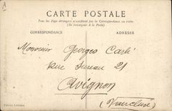 Vintage Postcard Militaria Health the medical dog Red Cross and patriot