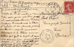 CPA Militaria Avignon 7eme genie Manoeuvres executees sur le Rhone Ouverture de portiere pour laisser passer un remorqueur