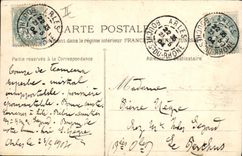 CPA Militaria Avignon Pont sur le Rhone pas le 7eme Genie La parade