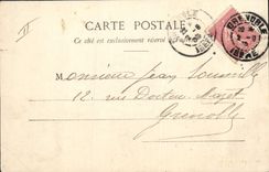 Postal Militaria 4.o regimiento de Ingeniería Inspección del puente