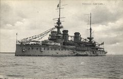 CPA Bateau Cuirasse Gaulois