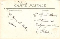 Vintage Postcard Bateau Glory Armours 1st class