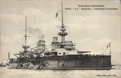 CPA Bateau Le Gaulois Cuirasse d'escadre