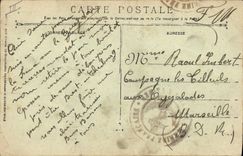 Vintage Postcard Bateau Guedon Croiseur Armours