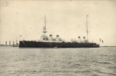 CPA Bateau Le croiseur de premier rang Gloire 
