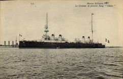 CPA Bateau Le croiseur de premier rang Gloire
