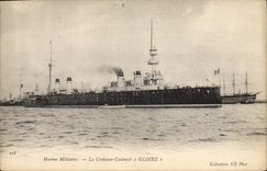 CPA Bateau Le croiseur cuirasse Gloire