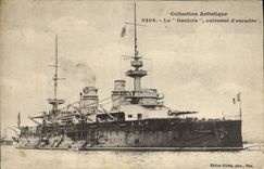 CPA Bateau Le Gaulois Cuirasse d'escadre