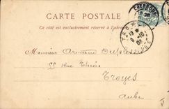 Vintage Postcard Bateau armours It the Notch