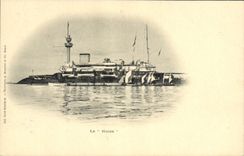 Vintage Postcard Boat the Le Hoche