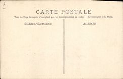 Vintage Postcard Bateau the Le Hoche armours has turrets