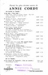 CPM Autographe Annie Cordy