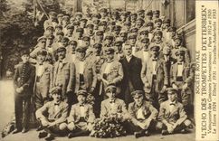 CPA Societe Royale L'Echo des TRompettes d'Etterbeek Le Havre Elbeuf Bruxelles Anderlecht 