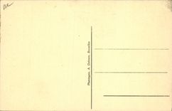 Postal Sociedad Real la ECHO de las Trompetas de Etterbeek el Puerto Tweed Bruselas Anderlecht