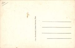 Postal Charanga el despertador de los Comerciantes de carbón París Marc de Borgoña